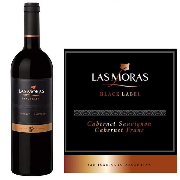 Rượu vang Las Moras Black Label Cabernet Sauvigon – Cabernet Franc