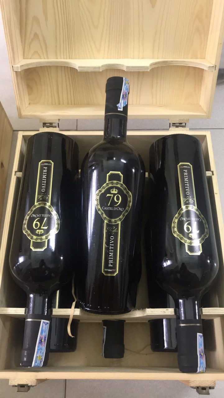 Rượu vang của tuần: CASTEL D’Oro Primitivo Puglia 2019 IGT