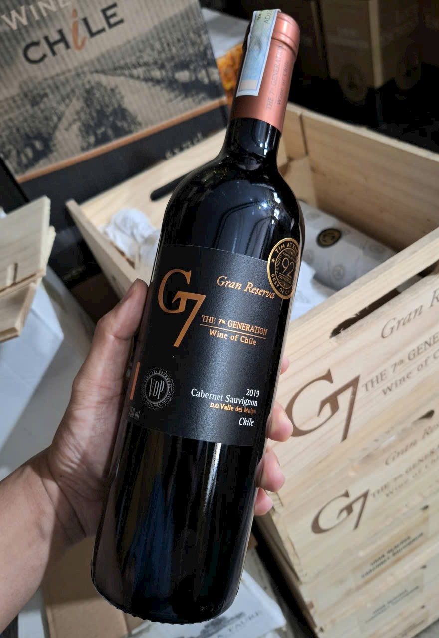 Vang Chile G7 Grand Reserva 750ml