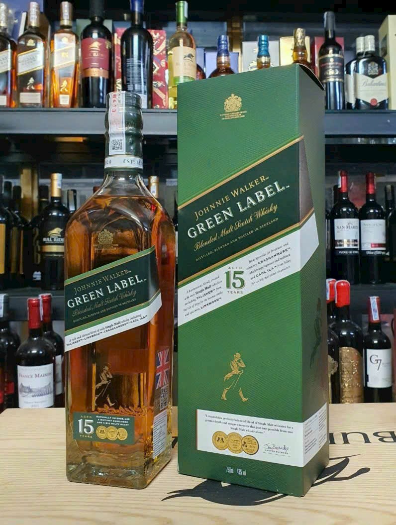 John Walker Green Label 750ml/40%vol.